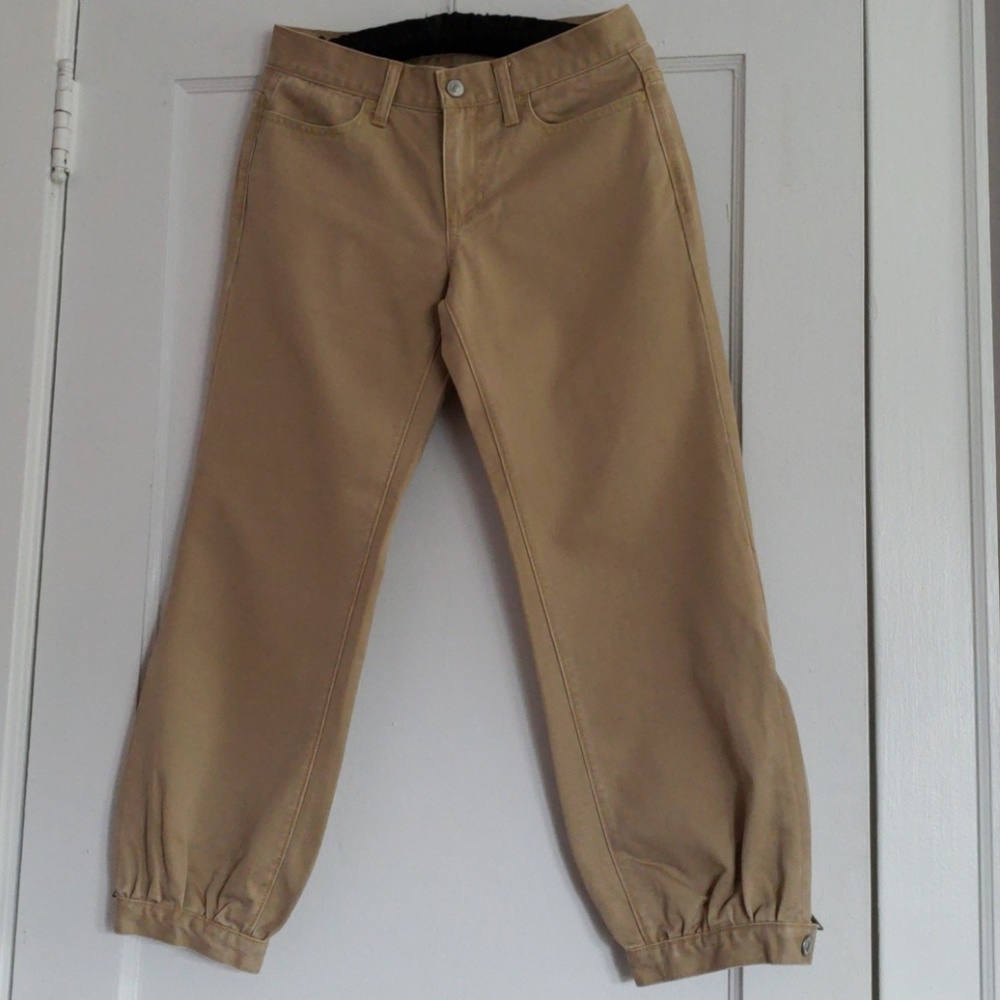 GAP Low-Rise Cropped Khaki Pants